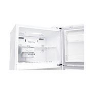 LG Top Mount Refrigerator, Smart Inverter, 438L, White, freezer details, GR-C639HWCL, thumbnail 4