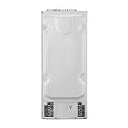 LG Top Mount Refrigerator, Smart Inverter, 438L, White, back view, GR-C639HWCL, thumbnail 14