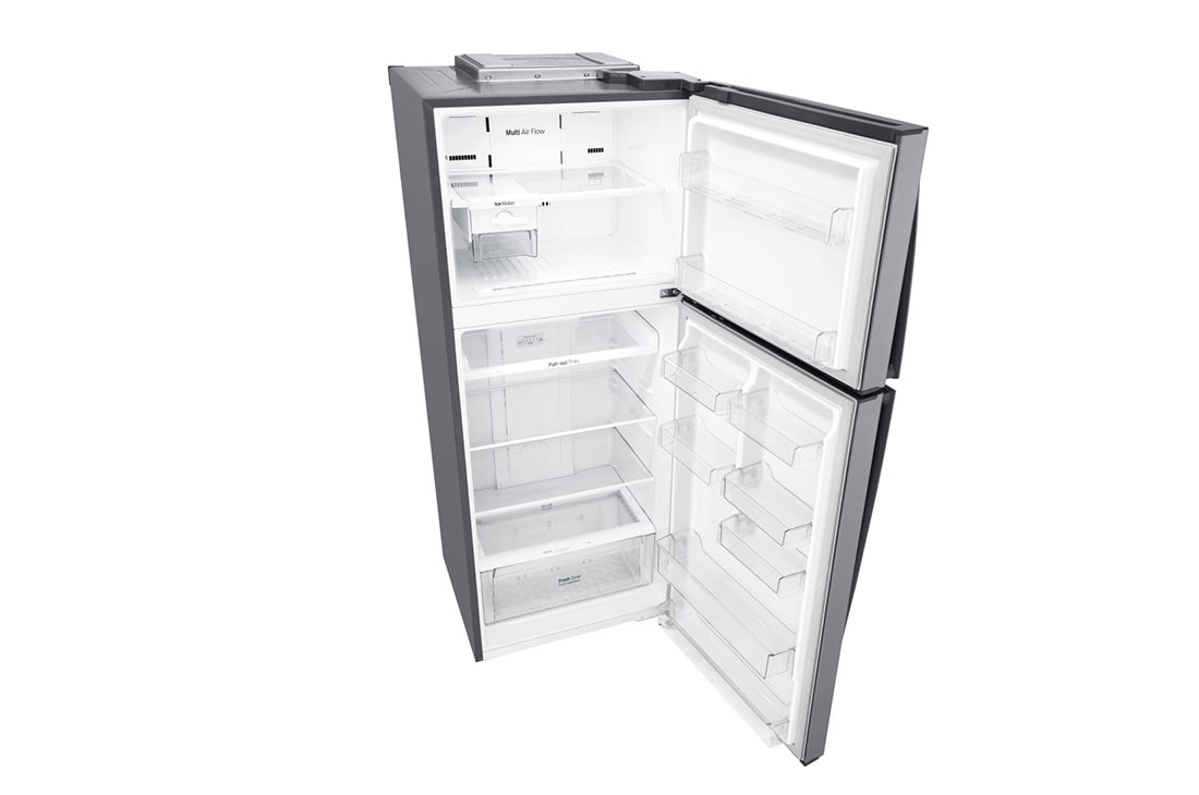 LG Top Mount Refrigerator, Smart Inverter, 438L, Silver, Top Detail view, GR-C639HLCL, thumbnail 10