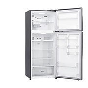 LG Top Mount Refrigerator, Smart Inverter, 438L, Silver, LeftSideOpen Food, GR-C639HLCL, thumbnail 7