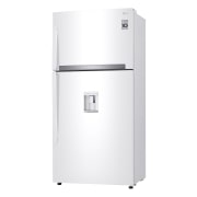 LG Top Freezer Refrigerator 630L Gross Capacity, DoorCooling⁺™, Hygiene FRESH⁺™ , White Color., Right side view, GRM-832DHWI, thumbnail 9