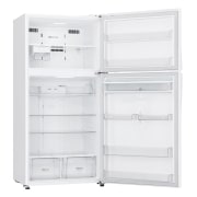 LG Top Freezer Refrigerator 630L Gross Capacity, DoorCooling⁺™, Hygiene FRESH⁺™ , White Color., Left side open door, GRM-832DHWI, thumbnail 11