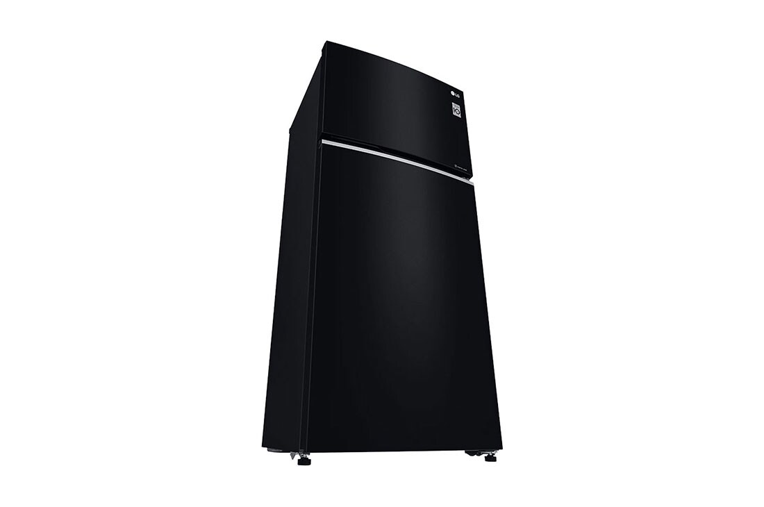 LG Top freezer 547L ,Inverter, Door Cooling⁺, Black Glass, Bottom left view, GNB-732HGI, thumbnail 8