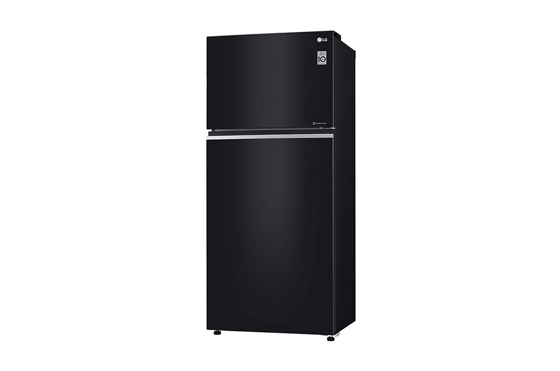 LG Top freezer 547L ,Inverter, Door Cooling⁺, Black Glass, Right view, GNB-732HGI, thumbnail 13