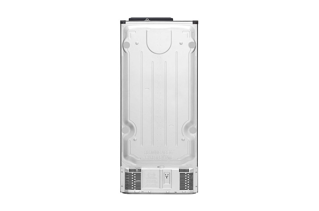 LG Top freezer 547L ,Inverter, Door Cooling⁺, Black Glass, Back view, GNB-732HGI, thumbnail 15