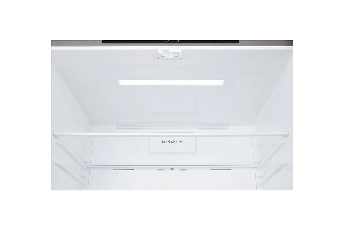 LG Four Doors Refrigerator 594L, Smart Diagnosis., Bottom CloseUp Food View, GCB-334DVL, thumbnail 6