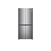 LG Four Doors Refrigerator 594L, Smart Diagnosis., Front View, GCB-334DVL, thumbnail 1