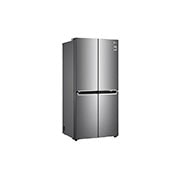 LG Four Doors Refrigerator 594L, Smart Diagnosis., Left View, GCB-334DVL, thumbnail 12