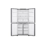LG Four Doors Refrigerator 594L, Smart Diagnosis., Front Open View, GCB-334DVL, thumbnail 3