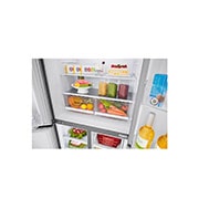 LG Four Doors Refrigerator 594L, Smart Diagnosis., Top CloseUp Food View, GCB-334DVL, thumbnail 8