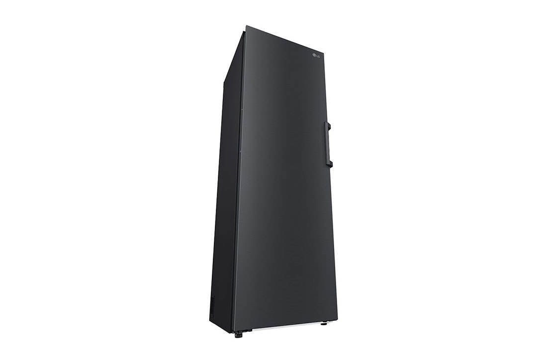 LG One Door freezer 324L, Door Cooling, Linear Cooling,Black, Top Left View, GC-B514EAFM, thumbnail 9