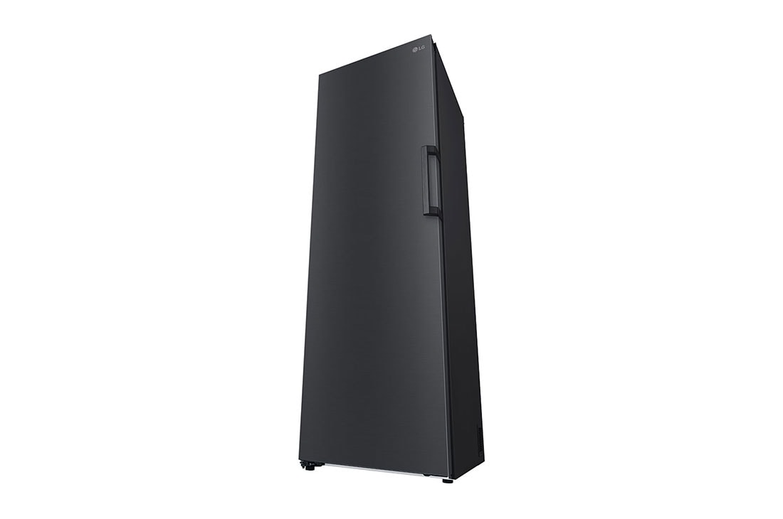 LG One Door freezer 324L, Door Cooling, Linear Cooling,Black, Top Right View, GC-B514EAFM, thumbnail 10