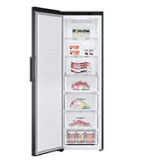 LG One Door freezer 324L, Door Cooling, Linear Cooling,Black, Front Open Food, GC-B514EAFM, thumbnail 2