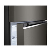 LG Top Freezer 395L, Linear Cooling, Smart Inverter , detail view of bottom fridge handle, GNB-582GVBP, thumbnail 9