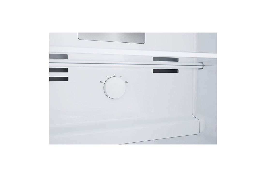 LG Top Freezer 395L, Linear Cooling, Smart Inverter , detail view of temperature control knob, GNB-582GVBP, thumbnail 5