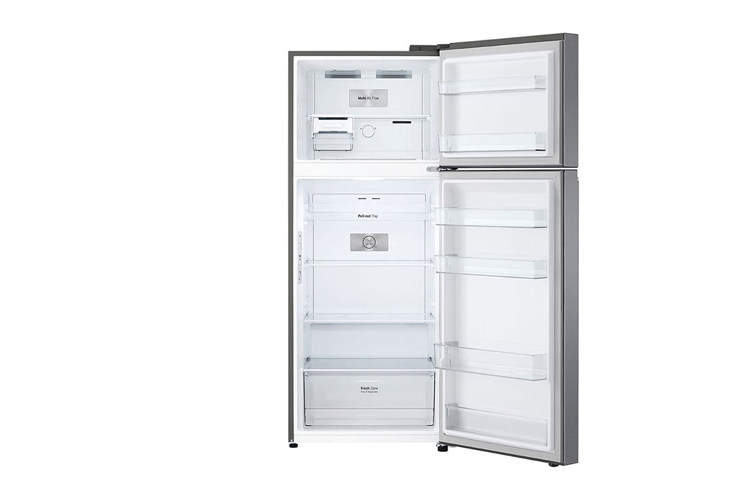 LG Top Freezer 315L, Linear Cooling, Smart Inverter , front open view, GNB-482GVEP, thumbnail 12