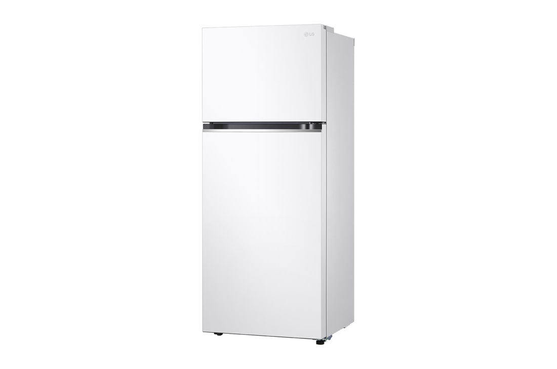 LG Top Freezer 375L, Linear Cooling, Smart Inverter , right perspective view, GNB-562GVWP, thumbnail 13