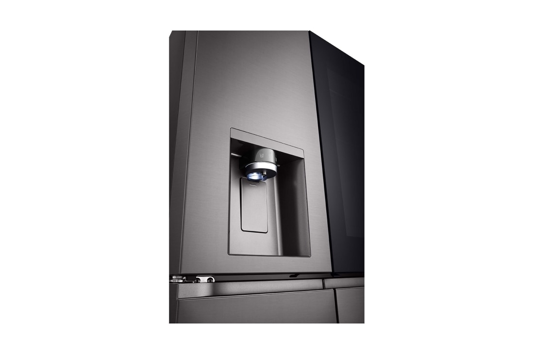 LG InstaView Door-in-Door™, Four Door Refrigerator, 900L Gross Capacity with HygieneFRESH+™, Hidden Button, GCX-334DFBB, thumbnail 9