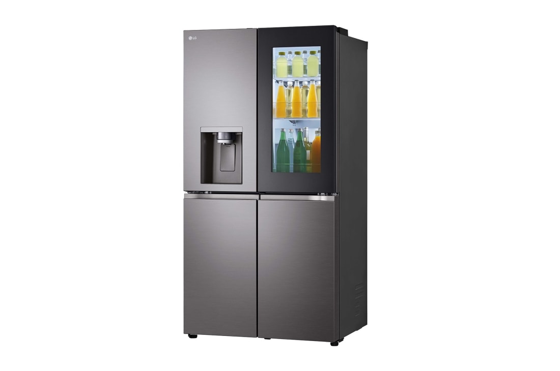 LG InstaView Door-in-Door™, Four Door Refrigerator, 900L Gross Capacity with HygieneFRESH+™, Front Top Open, GCX-334DFBB, thumbnail 14