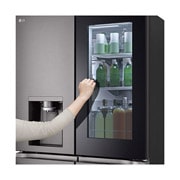 LG InstaView Door-in-Door™, Four Door Refrigerator, 900L Gross Capacity with HygieneFRESH+™, ThinQ, GCX-334DFBB, thumbnail 6