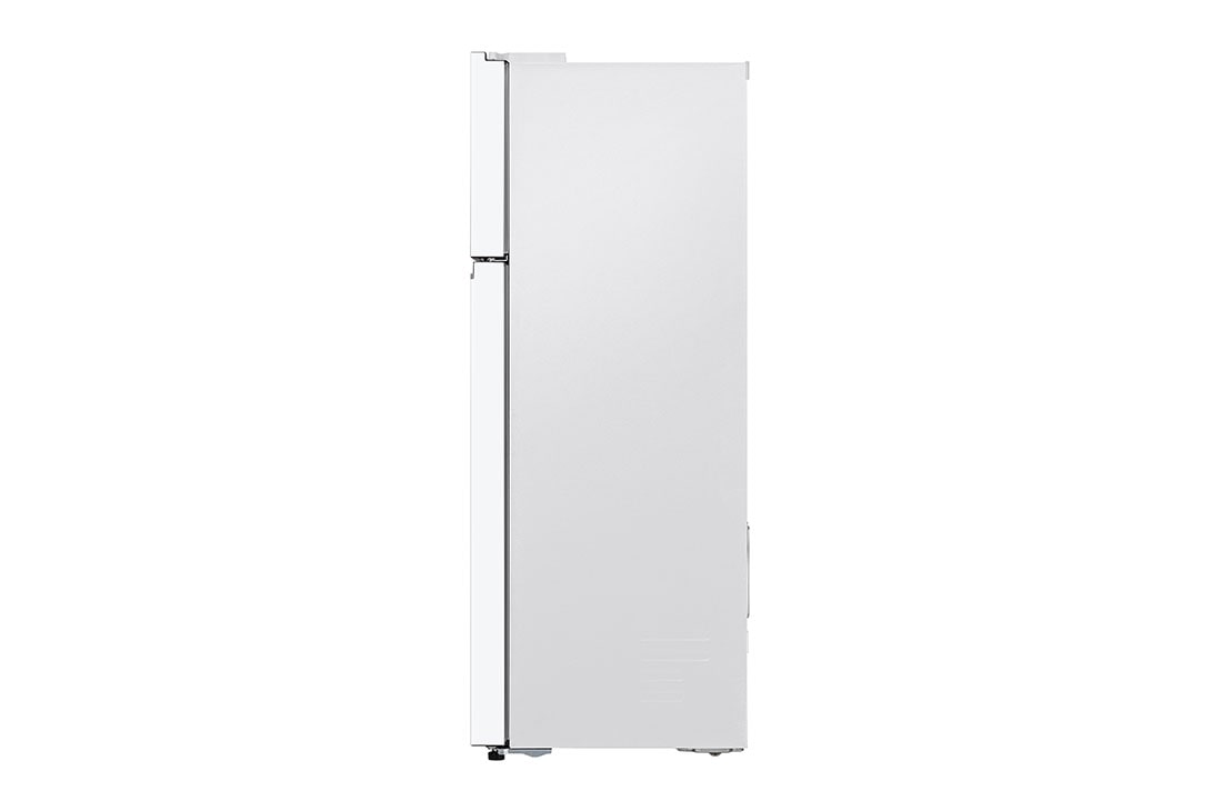LG Top Freezer Refregirator , 493L White Color,Door Cooling+™, Smart Inverter, side view, GNB-682FVWP, thumbnail 16