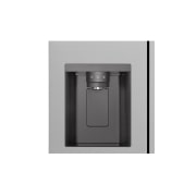 LG  Side by Side 625L Refrigerator, Smart Diagnosis™, LINEARCooling™, Prime Silver, dispenser, GCL-287DVLN, thumbnail 8