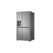 LG  Side by Side 625L Refrigerator, Smart Diagnosis™, LINEARCooling™, Prime Silver, right side, GCL-287DVLN, thumbnail 12