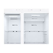 LG  Side by Side 625L Refrigerator, Smart Diagnosis™, LINEARCooling™, Essense White​, Door Cooling LED, GCL-287DVWN, thumbnail 6