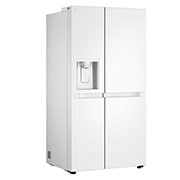 LG  Side by Side 625L Refrigerator, Smart Diagnosis™, LINEARCooling™, Essense White​, right side, GCL-287DVWN, thumbnail 11