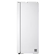 LG  Side by Side 625L Refrigerator, Smart Diagnosis™, LINEARCooling™, Essense White​, side, GCL-287DVWN, thumbnail 13