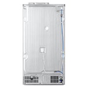 LG  Side by Side 625L Refrigerator, Smart Diagnosis™, LINEARCooling™, Essense White​, back, GCL-287DVWN, thumbnail 14