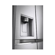 LG  Side by Side 611L Refrigerator, UVnano™, LINEARCooling™, ThinQ™. Platinum Silver, LG  Side by Side 611L Refrigerator, UVnano™, LINEARCooling™, ThinQ™. Platinum Silver, GCJ-287TVL, thumbnail 11