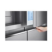 LG  Side by Side 611L Refrigerator, UVnano™, LINEARCooling™, ThinQ™. Platinum Silver, LG  Side by Side 611L Refrigerator, UVnano™, LINEARCooling™, ThinQ™. Platinum Silver, GCJ-287TVL, thumbnail 12