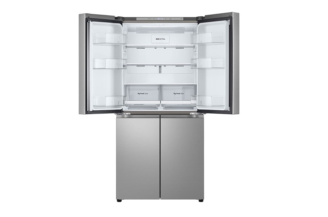 LG Multi Door Refregirator , 464L Silver  Color,Linear Cooling, Multi Air Flow, Front top open doors, GCB-334DFPL, thumbnail 10