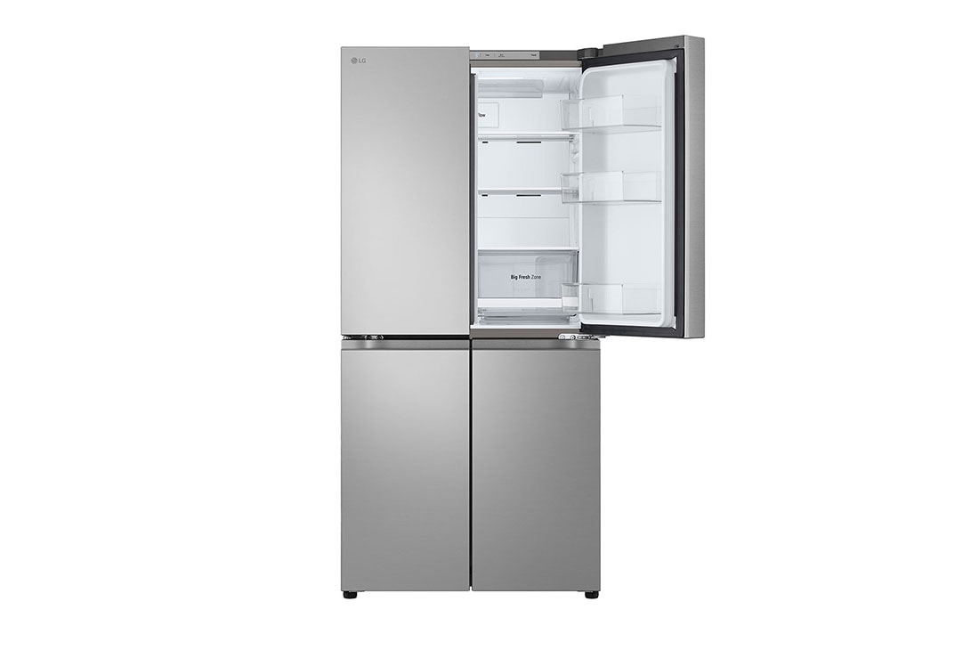 LG Multi Door Refregirator , 464L Silver  Color,Linear Cooling, Multi Air Flow, Top right door open, GCB-334DFPL, thumbnail 12