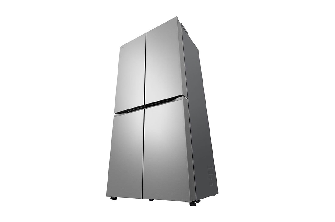 LG Multi Door Refregirator , 464L Silver  Color,Linear Cooling, Multi Air Flow, bottom left view, GCB-334DFPL, thumbnail 14