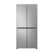 LG Multi Door Refregirator , 464L Silver  Color,Linear Cooling, Multi Air Flow, Front View, GCB-334DFPL, thumbnail 1