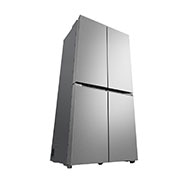 LG Multi Door Refregirator , 464L Silver  Color,Linear Cooling, Multi Air Flow, bottom Right View, GCB-334DFPL, thumbnail 13