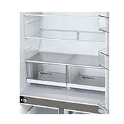 LG Multi Door Refregirator , 464L Silver  Color,Linear Cooling, Multi Air Flow, Inside view, GCB-334DFPL, thumbnail 5