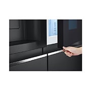 LG InstaView™ 617L Door In Door Refrigerator, UVnano™, LINEARCooling™, ThinQ™ in Essence Black Steel, GCX-287TVAN, GCX-287TVAN, thumbnail 7