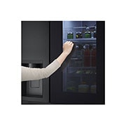 LG InstaView™ 617L Door In Door Refrigerator, UVnano™, LINEARCooling™, ThinQ™ in Essence Black Steel, GCX-287TVAN, GCX-287TVAN, thumbnail 11