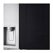 LG Side By Side  Refrigerator, 598L Capacity with HygieneFRESH+™Silver Color, display, GCX-287TVSI, thumbnail 8