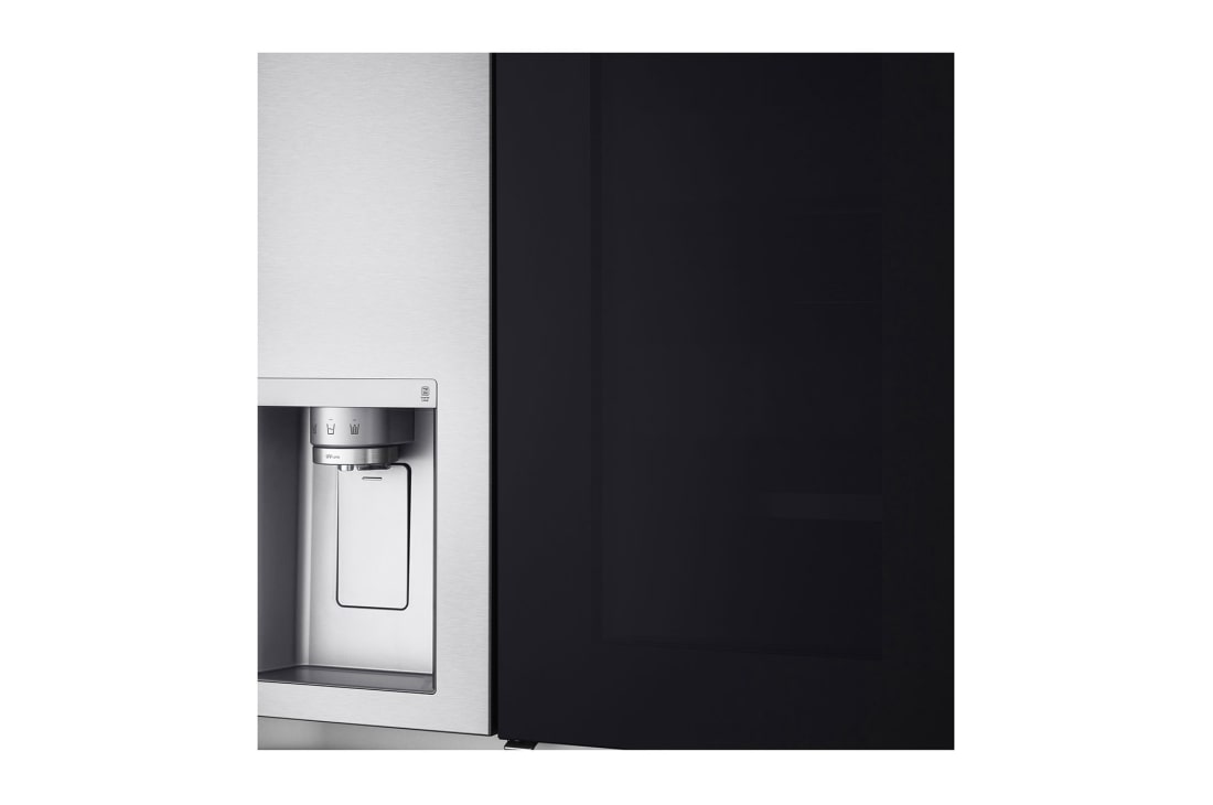LG Side By Side  Refrigerator, 598L Capacity with HygieneFRESH+™Silver Color, display, GCX-287TVSI, thumbnail 8