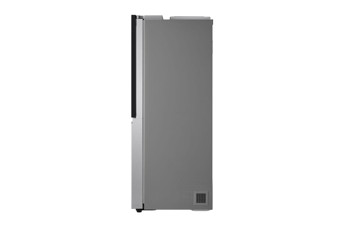LG Side By Side  Refrigerator, 598L Capacity with HygieneFRESH+™Silver Color, side, GCX-287TVSI, thumbnail 15