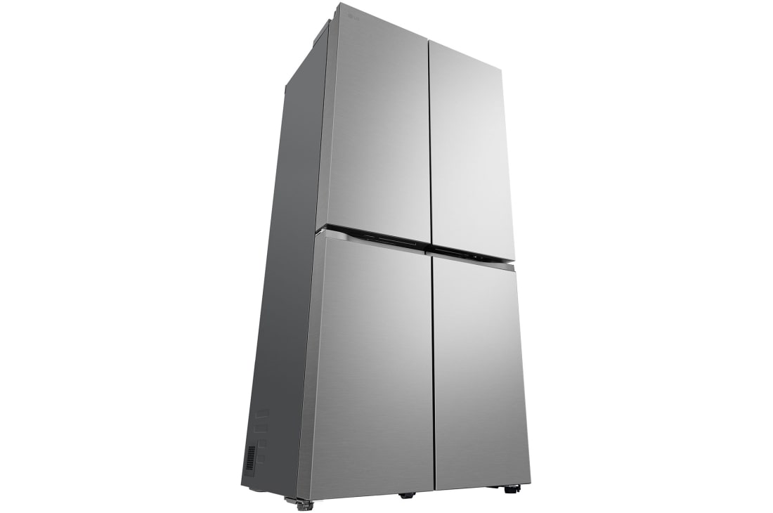 LG Multi Door Refregirator , 464L Silver  Color,Door Cooling+™, Multi Air Flow, bottom Right View, GCB-244DFPL, thumbnail 13