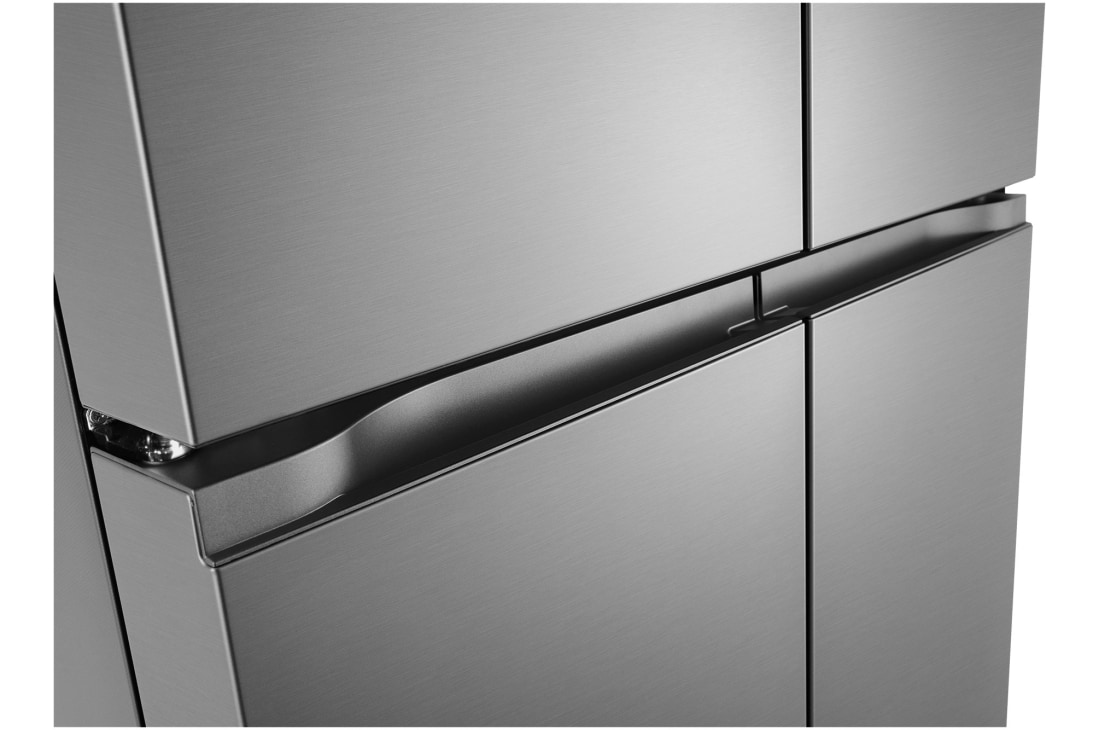 LG Multi Door Refregirator , 464L Silver  Color,Door Cooling+™, Multi Air Flow, LED view, GCB-244DFPL, thumbnail 6