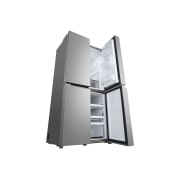 LG Multi Door Refregirator , 464L Silver  Color,Door Cooling+™, Multi Air Flow, Top right door open, GCB-244DFPL, thumbnail 12