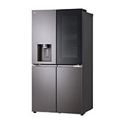 LG 4 Doors Refrigerator, 705L Gross Capacity with HygieneFRESH+™Black Stainless, side, GCX-274DFBC, thumbnail 14