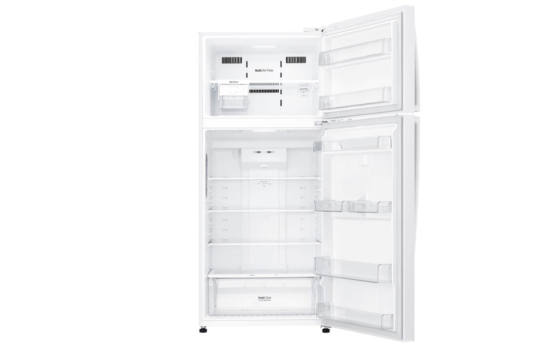 LG Top Freezer Refregirator , 506L White Color,Door Cooling+™, Smart Inverter, Front open, GNM-732HWI, thumbnail 10