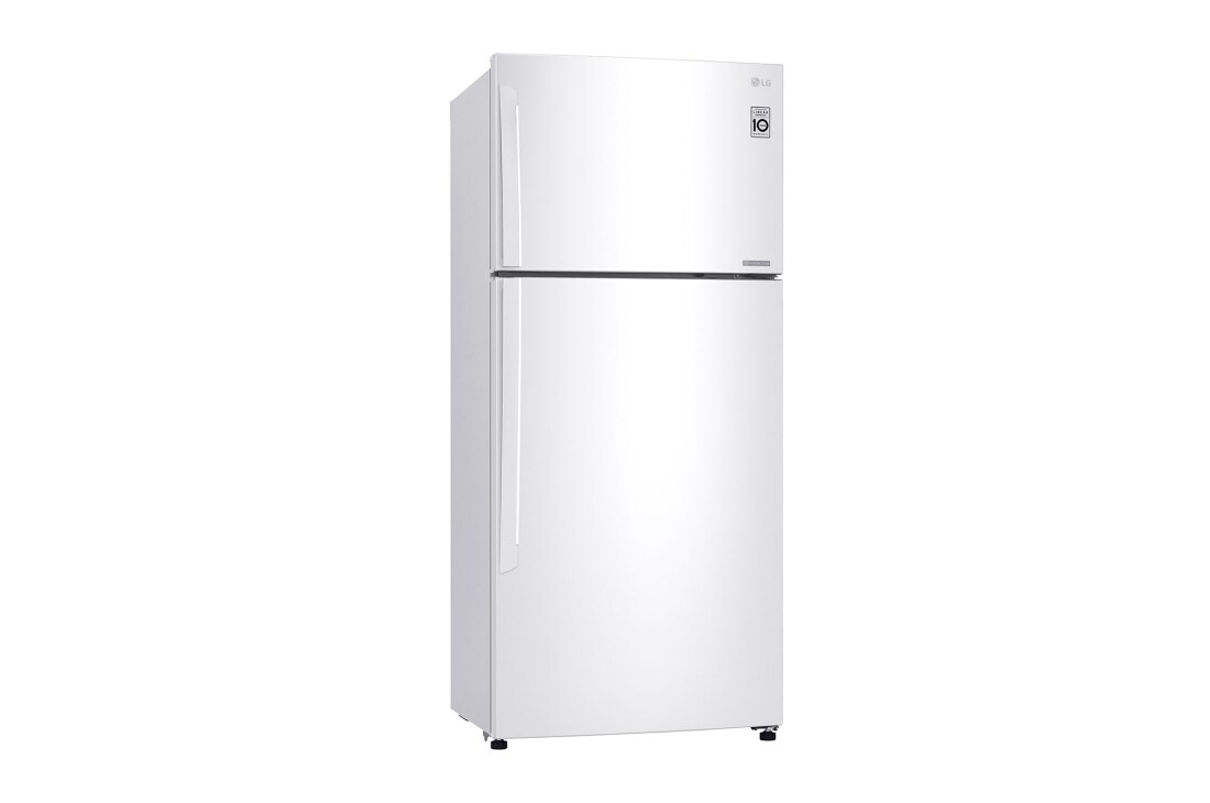 LG Top Freezer Refregirator , 506L White Color,Door Cooling+™, Smart Inverter, right view, GNM-732HWI, thumbnail 12